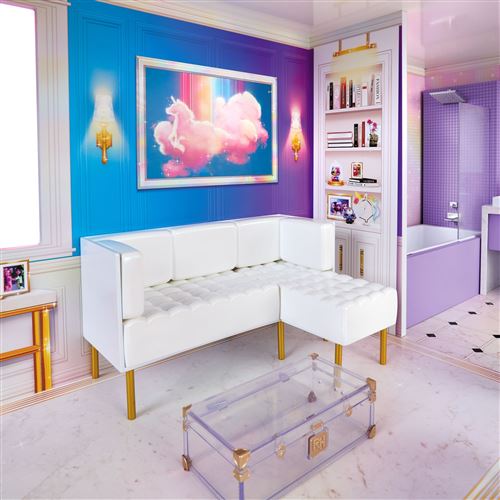 خانه عروسکی لوکس رنگین‌کمان (Rainbow High House)