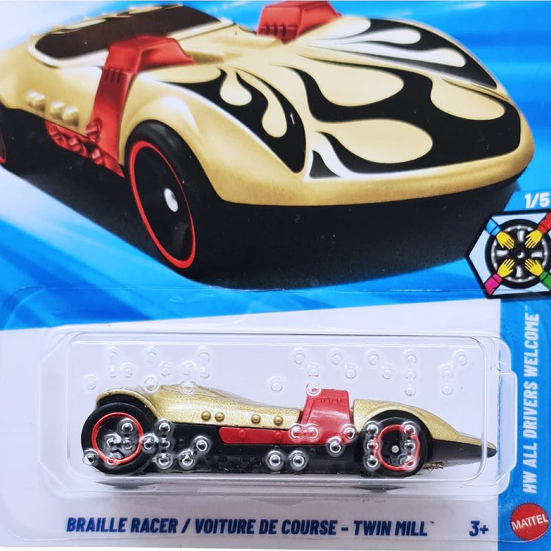 BRAILLE RACER/VOITURE DE COURSE-TWIN MILL