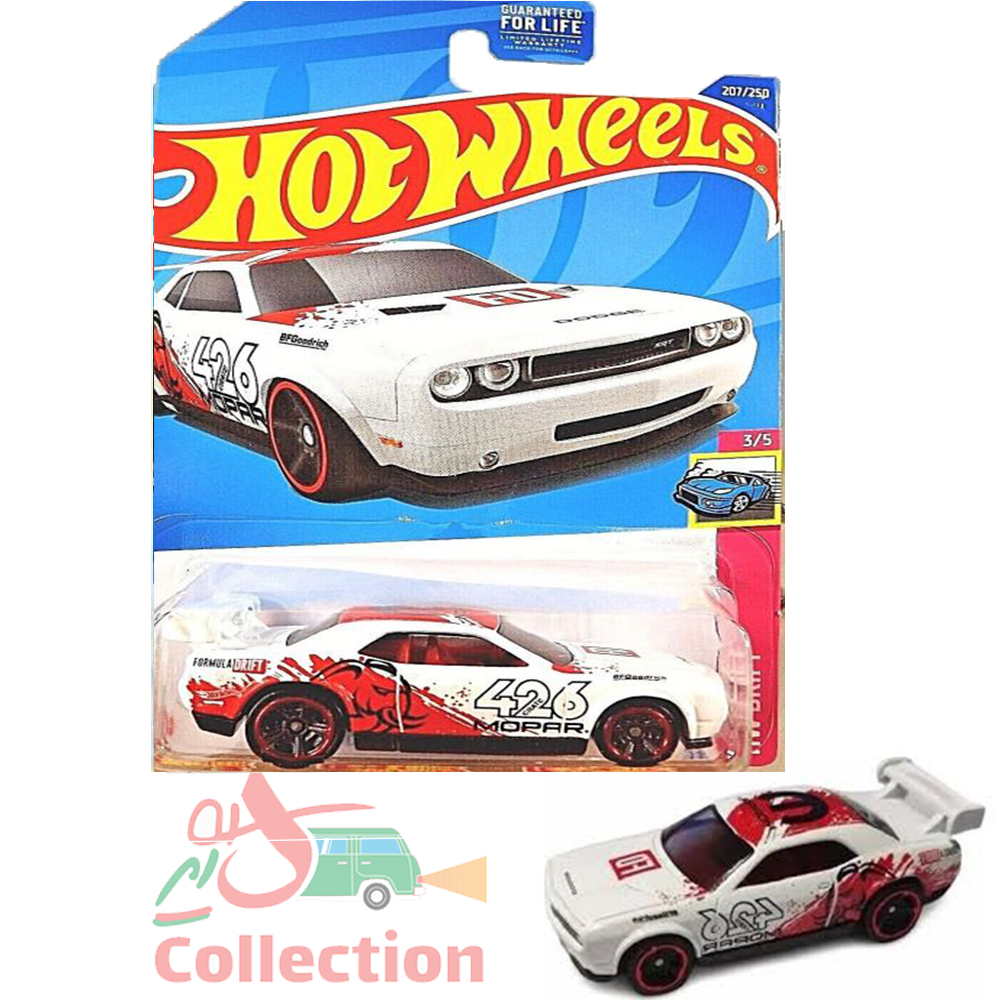 ماشین هات ویلز رو کارتی DODGE CHALLENGER DRIFT CAR دوج چلنجر