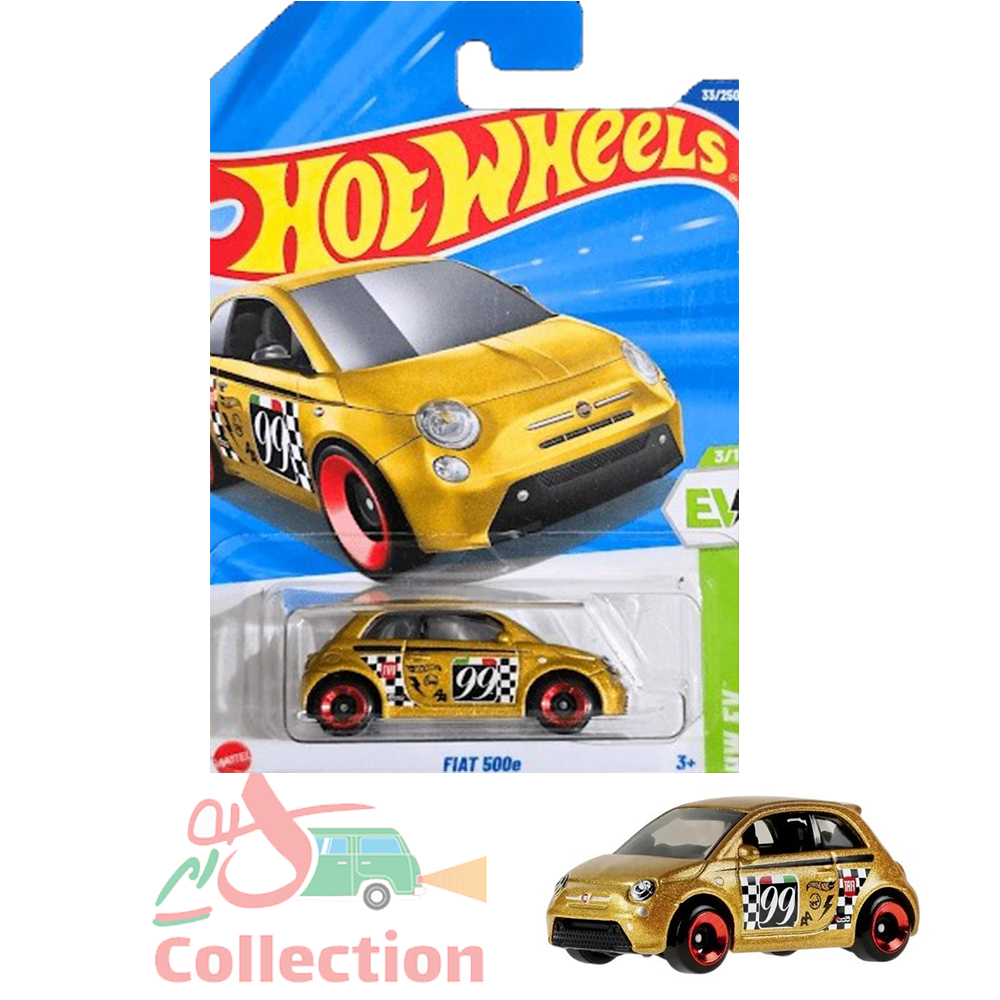 ماشین هات ویلز روکارتی FIAT 500E