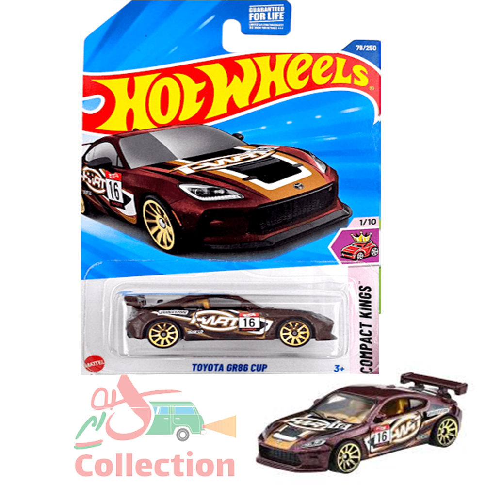 ماشین هات ویلز رو کارتی TOYOTA GR86 CUP تویوتا