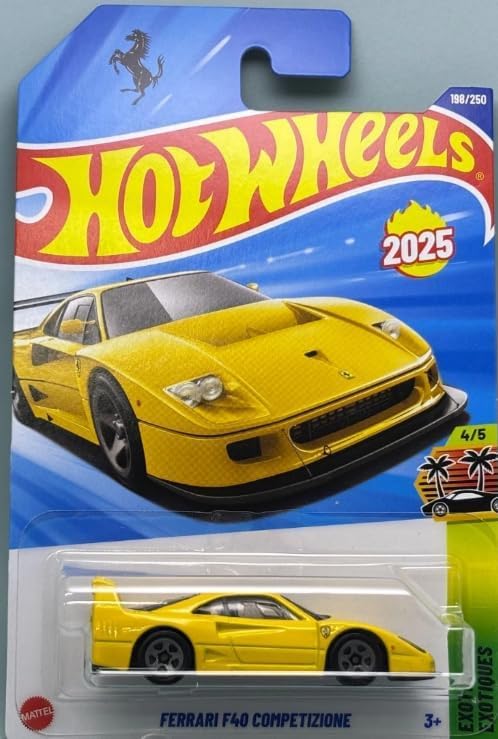 ماشین هات ویلز رو کارتی  FERRARI F40 COMPETIZIONE