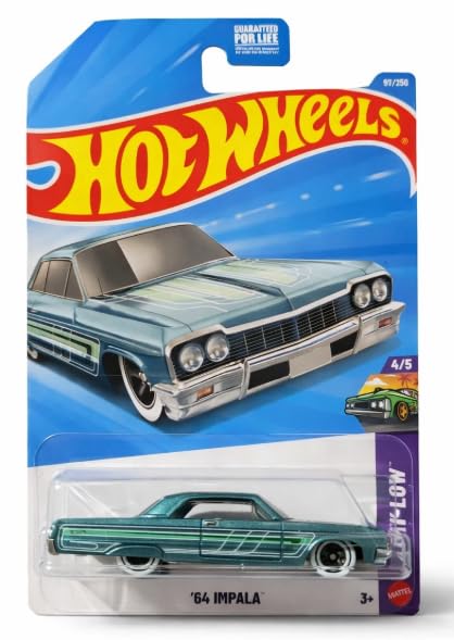 ماشین هات ویلز رو کارتی 64IMPALA