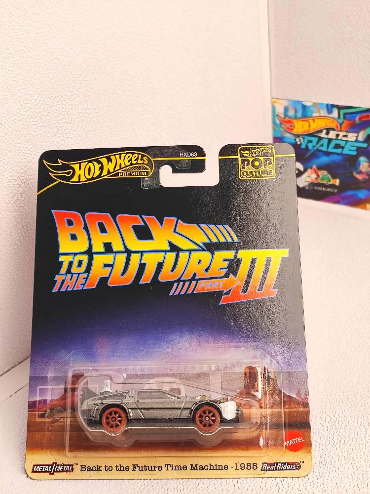 ماشین هات ویلز رو کارتی Back to the Future Time Machine-1955