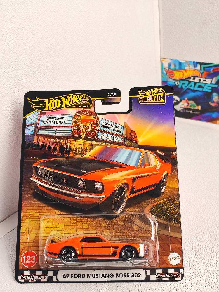 ماشین هات ویلز پرمیوم69FORD MUSTANG BOSS 302 فورد موستانگ