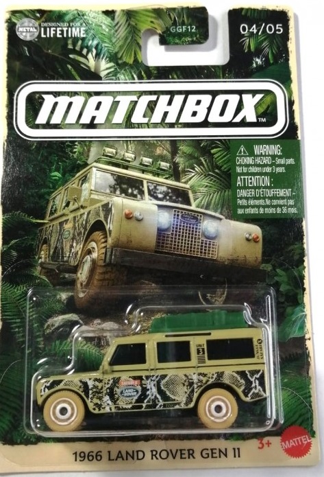 ماشین MATCHBOX  1966LAND ROVER GEN