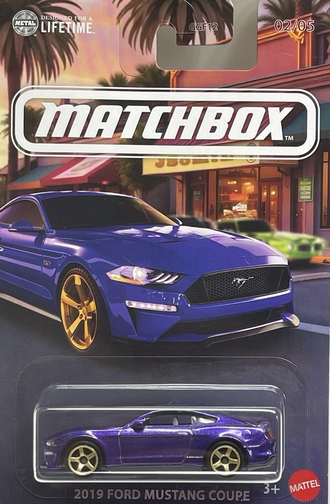 ماشین مچ باکس 2019FORD MUSTANG COUPE فورد موستانگ