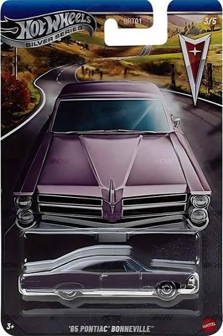 ماشین هات ویلز سیلور '65 Pontiac Bonneville پونتیاک بونویل