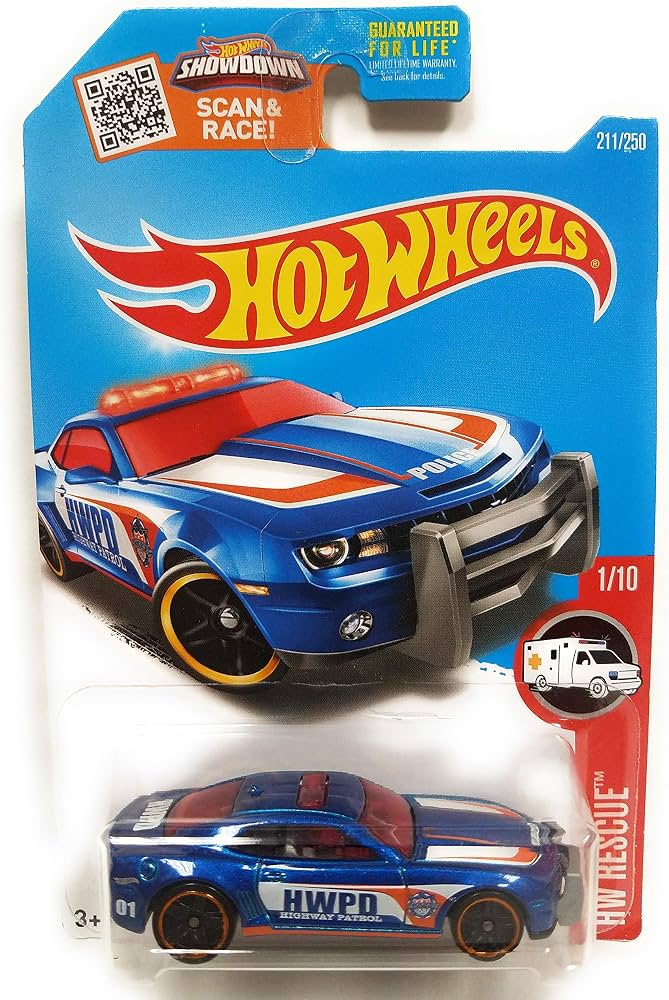 ماشین هات ویلز '10 Camaro SS Police شورولت کامارو پلیس
