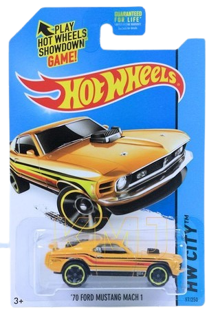 ماشین هات ویلز 70Ford Mustang Mach 1 فورد موستانگ