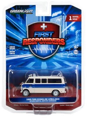 آمبولانس گرین لایت 1969Ford Econoline Ambulance فورد اکونولاین