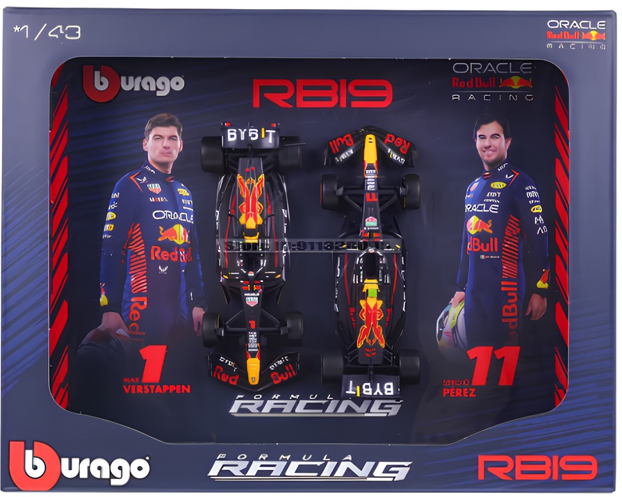 ست دوعددی بوراگو فرمول یک ردبول Red Bull Racing RB19