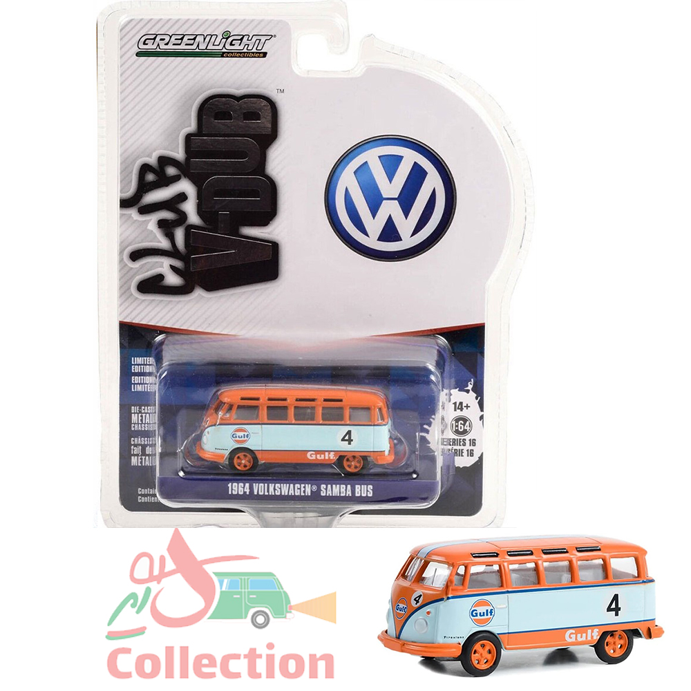 ماشین گرین لایت 1964VOLKSWAGEN SAMBA BUS فولکس‌واگن 36070