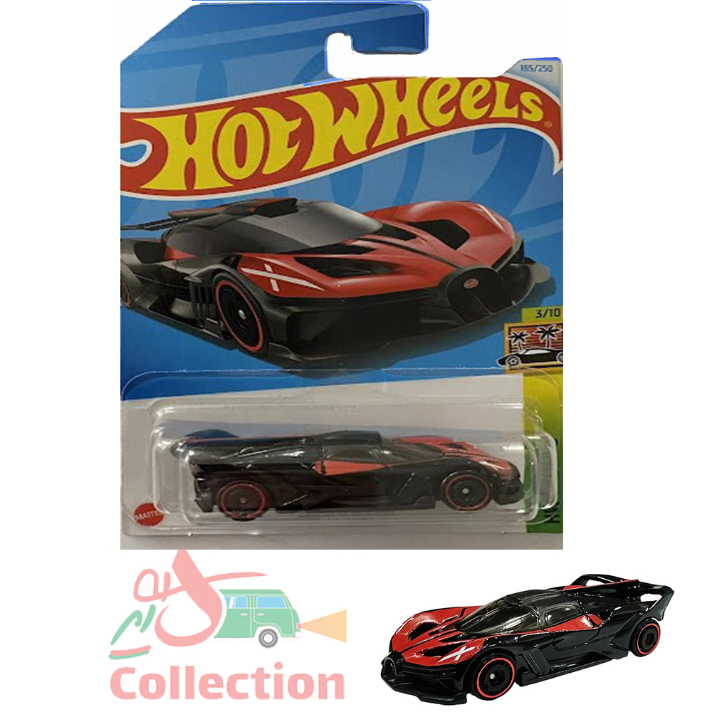 ماشین هات ویلز رو کارتی bugatti bolide
