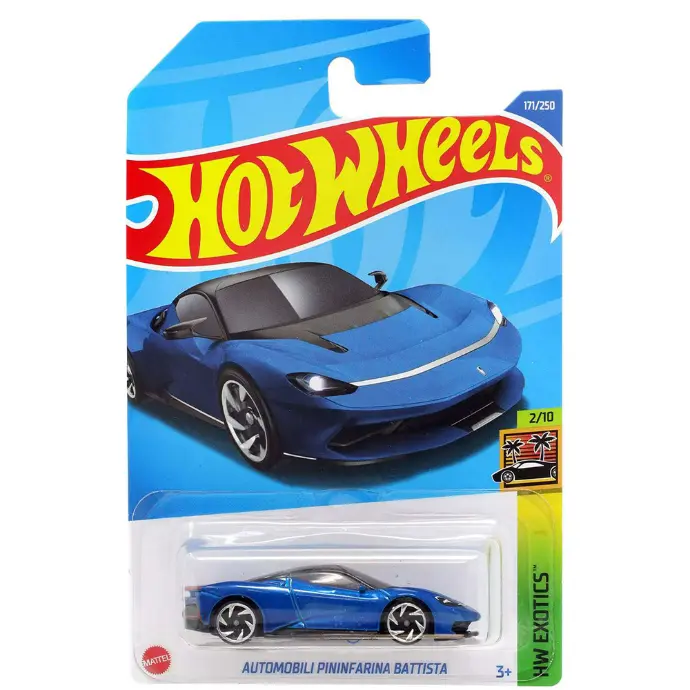 ماشین هات ویلز رو کارتی automobilo pininfarina battista