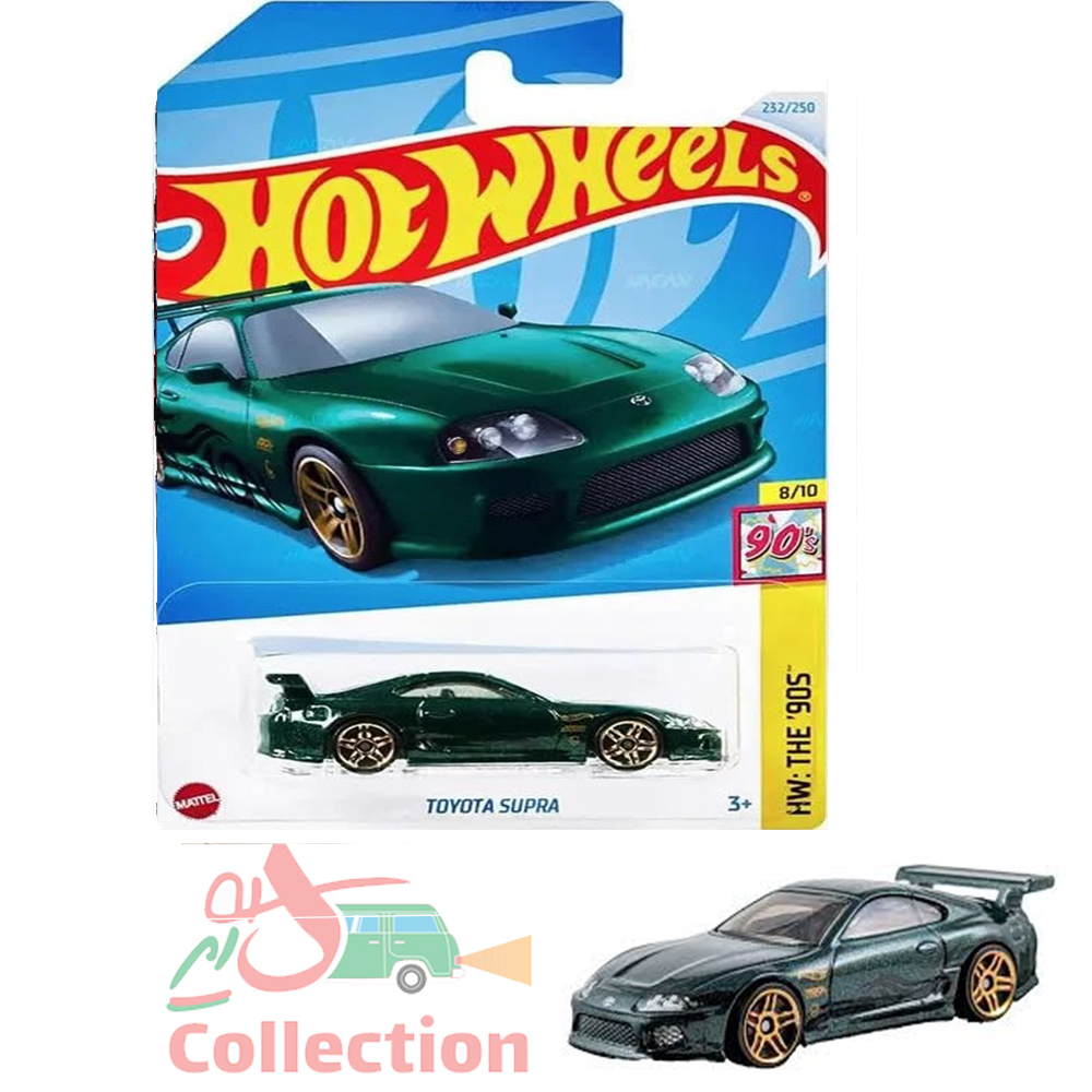 ماشین هات ویلز رو کارتی TOYOTA SUPRA