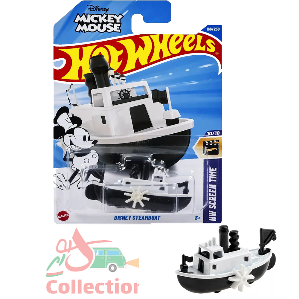 قایق هات ویلز رو کارتی DISNEY STEAMBOAT