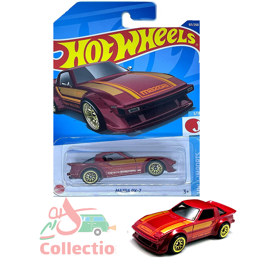 ماشین هات ویلز رو کارتی MAZDA RX-7