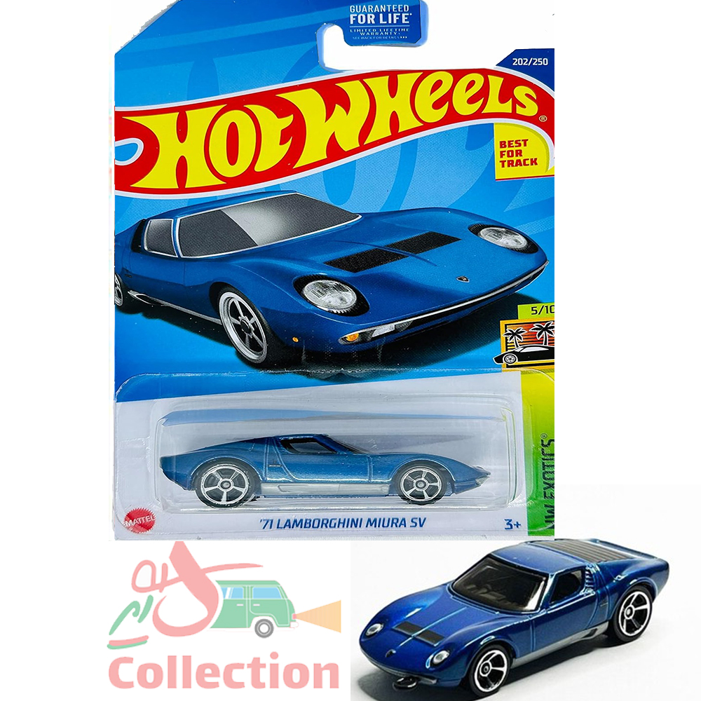 ماشین هات ویلز رو کارتی LAMBORGHINI MIURA SV