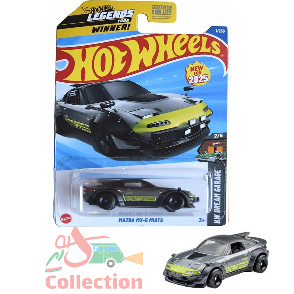 ماشین هات ویلز رو کارتی mazda mx-5 miata مزدا میاتا