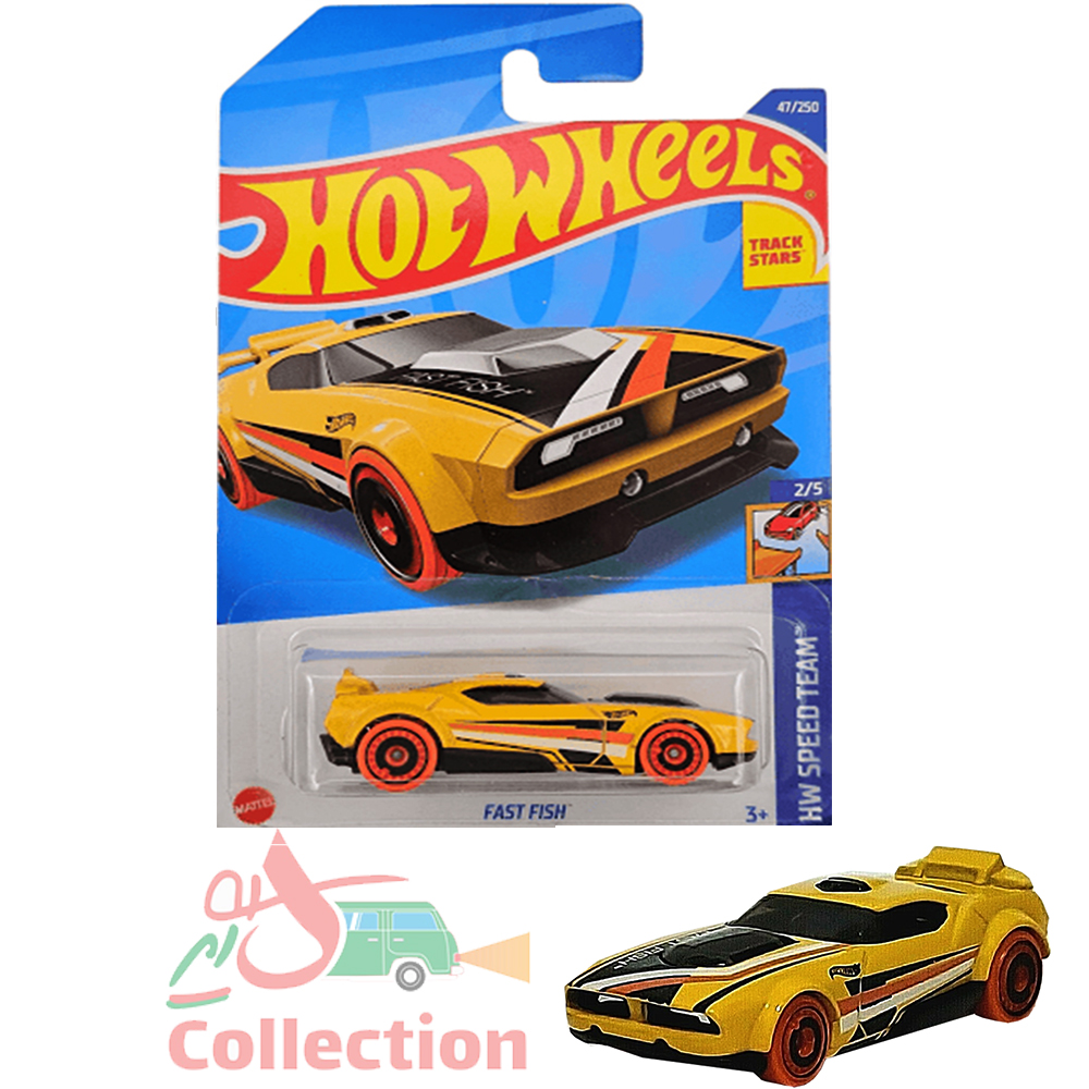 ماشین هات ویلز رو کارتی FAST FISH فست فیش