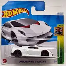 ماشین هات ویلز رو کارتی lamborghini sesto elemento لامبورگینی