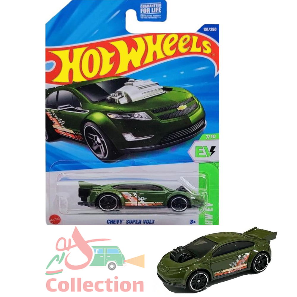 ماشین هات ویلز رو کارتی CHEVY SUPER VOLT EV شورلت سوپر ولت