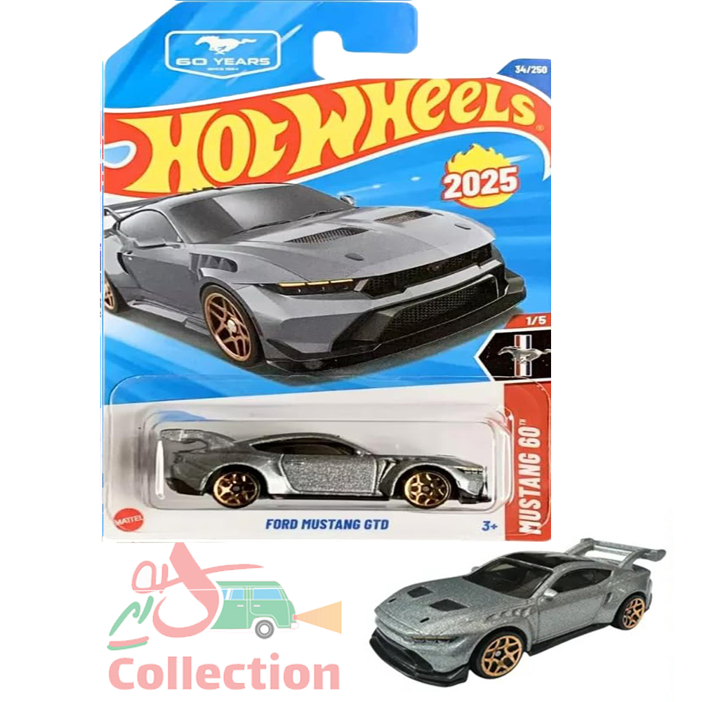 ماشین هات ویلز رو کارتی FORD MUSTANG GTD فورد موستانگ جی تی دی