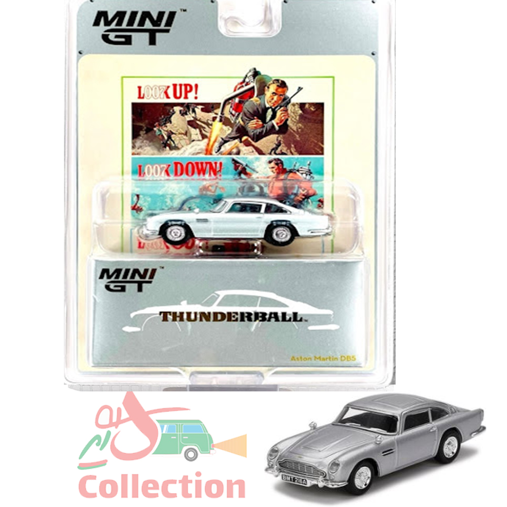 MINI GT ASTON MARTIN 007 JAMES BOND استون مارتین جیمز باند