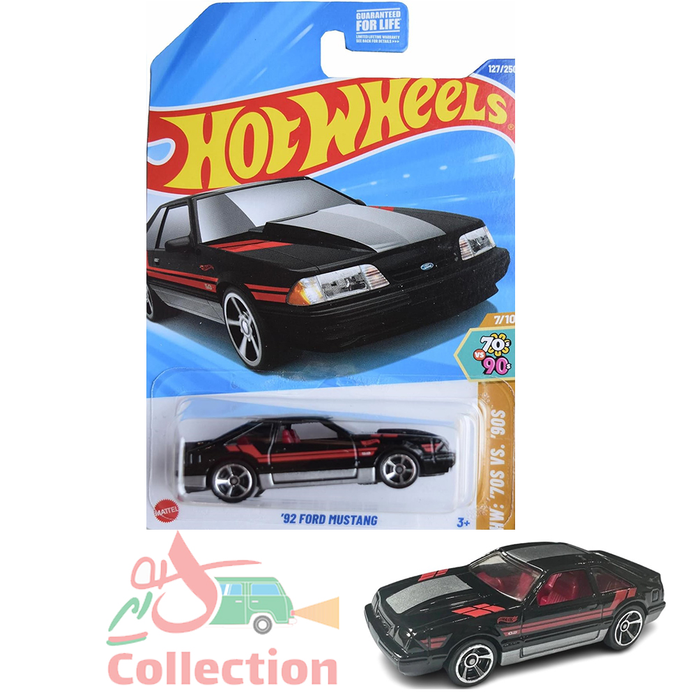 ماشین هات ویلز رو کارتی 92 FORD MUSTANG فورد موستانگ