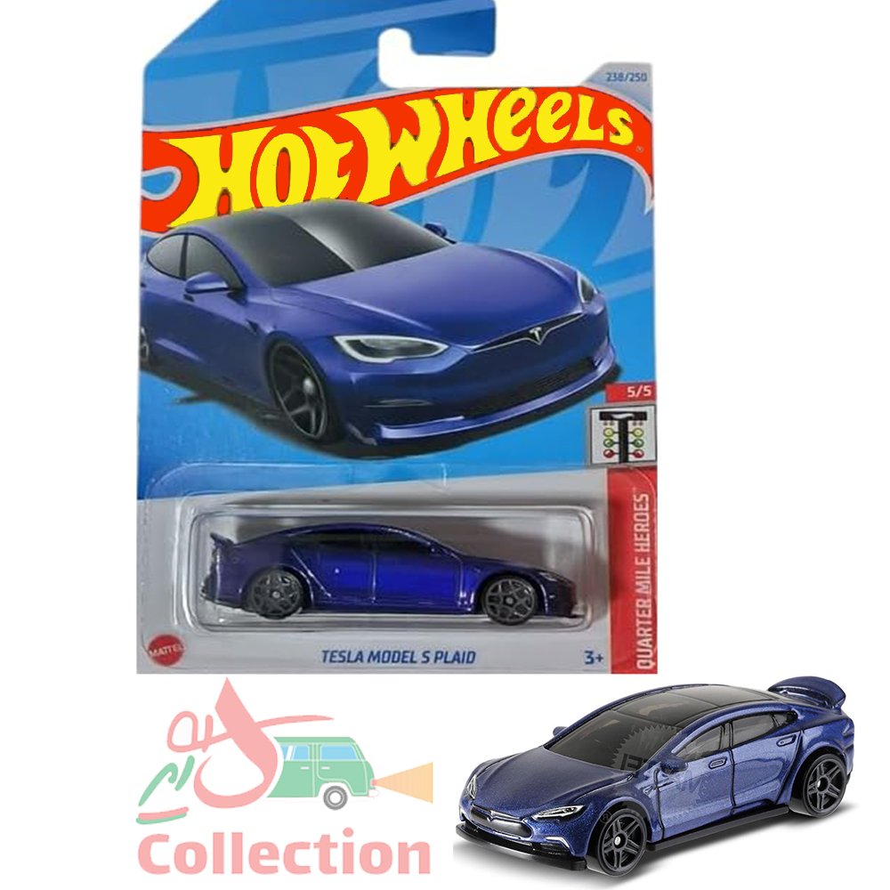 ماشین هات ویلز روکارتی TESLA MODEL S PLAID