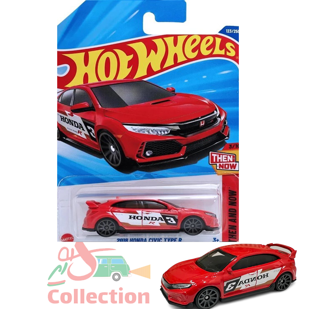 ماشین هات ویلز روکارتی 2018 HONDA CIVIC TYPE R