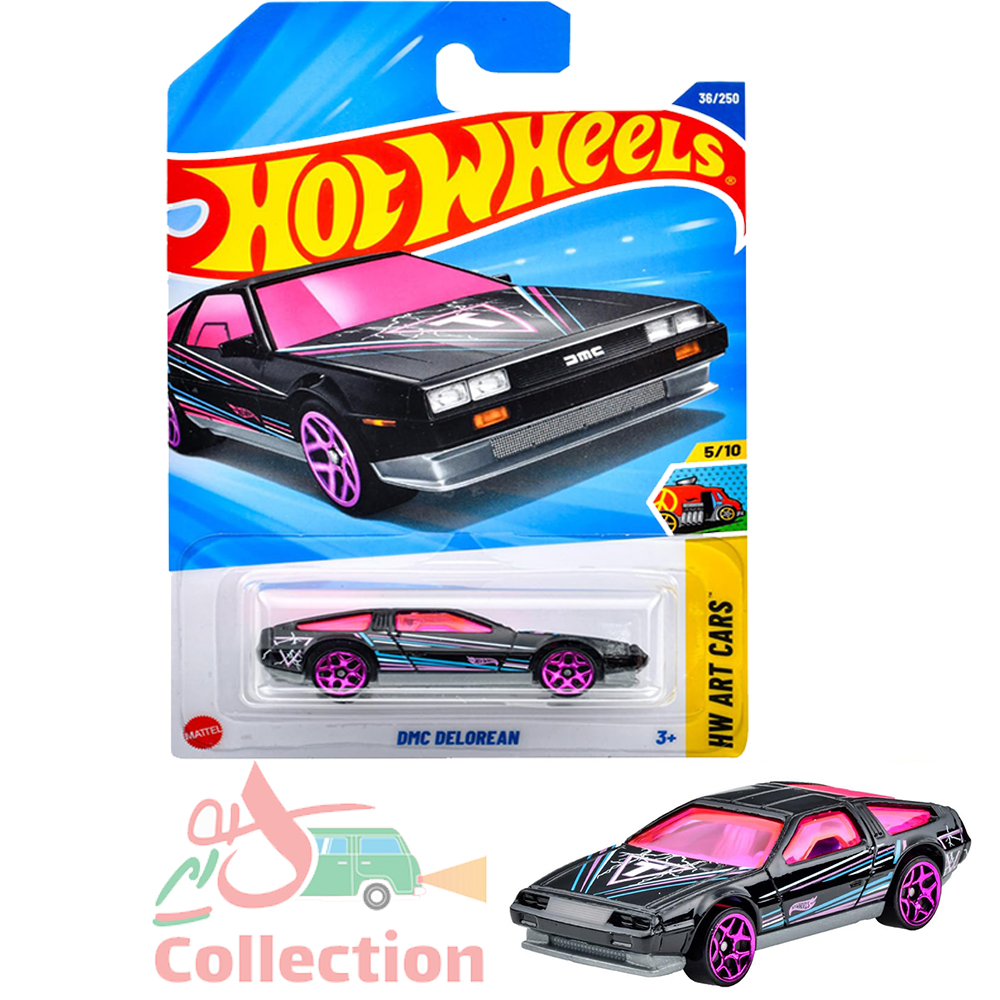 ماشین هات ویلز روکارتی DMC DELOREAN
