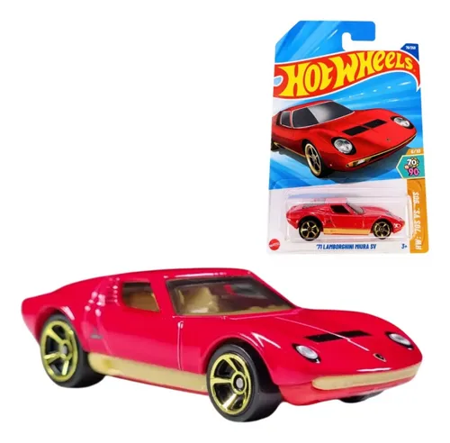 ماشین هات ویلز روکارتی  '71 LAMBORGHINI MIURA SV