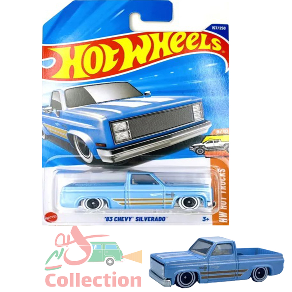ماشین هات ویلز روکارتی '83 CHEVY SILVERADO شورولت سیلورادو