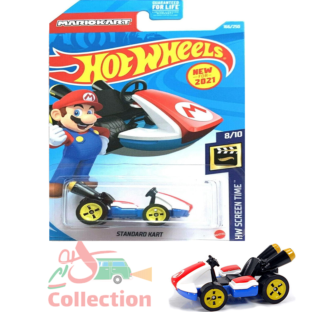 ماشین هات ویلز روکارتی STANDARD KART ماریو