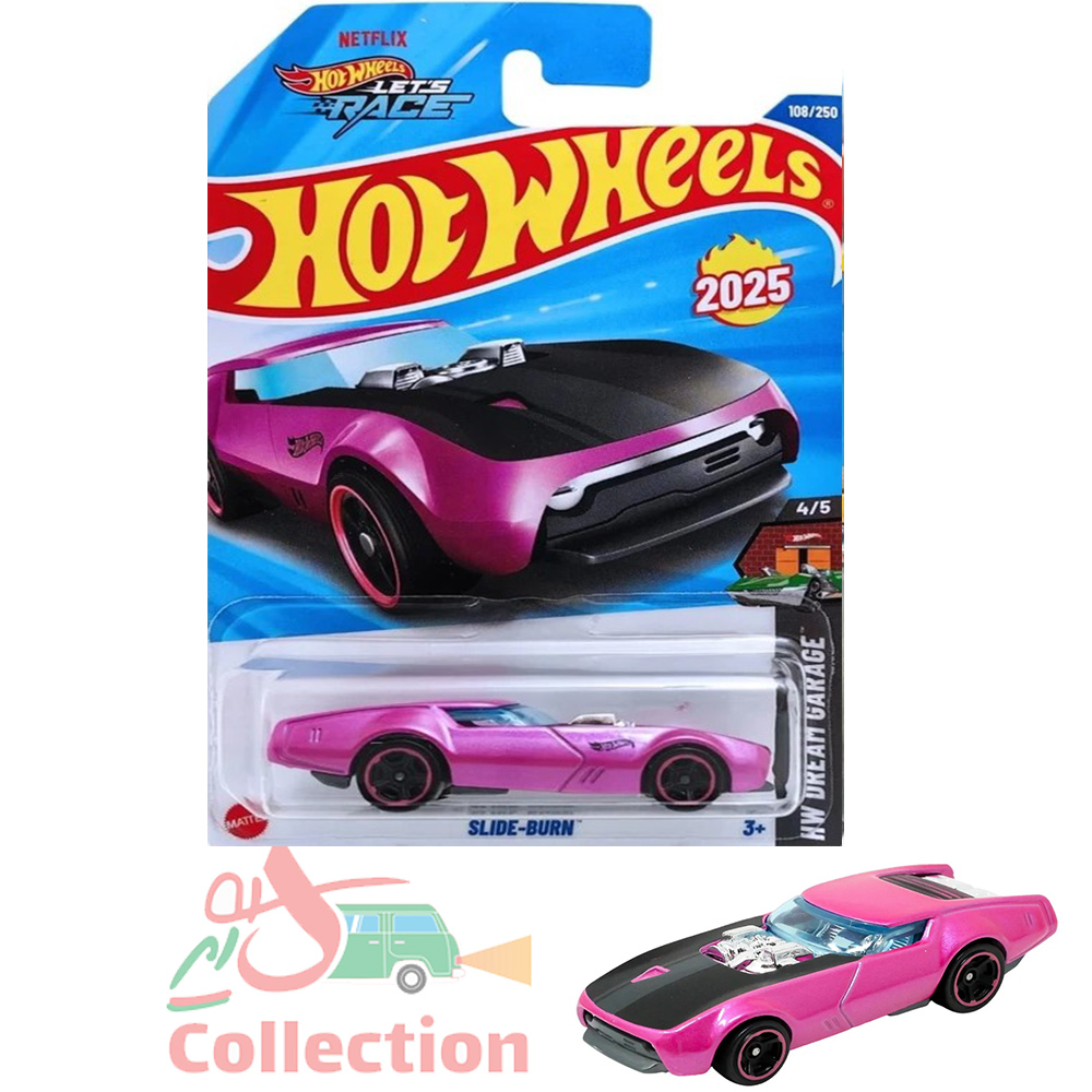 ماشین هات ویلز رو کارتی SLIDE-BURN