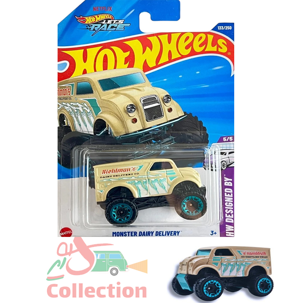 ماشین هات ویلز روکارتی MONSTER DAIRY DELIVERY