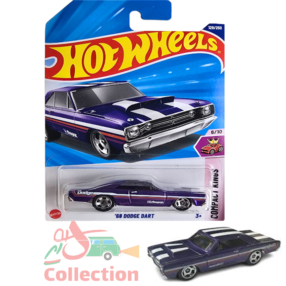 ماشین هات ویلز روکارتی '68 DODGE DARTدوج دارت