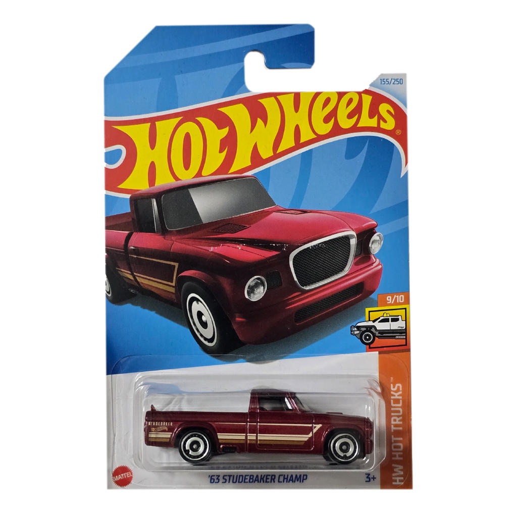 ماشین هات ویلز روکارتی '63 STUDBAKER CHAMP